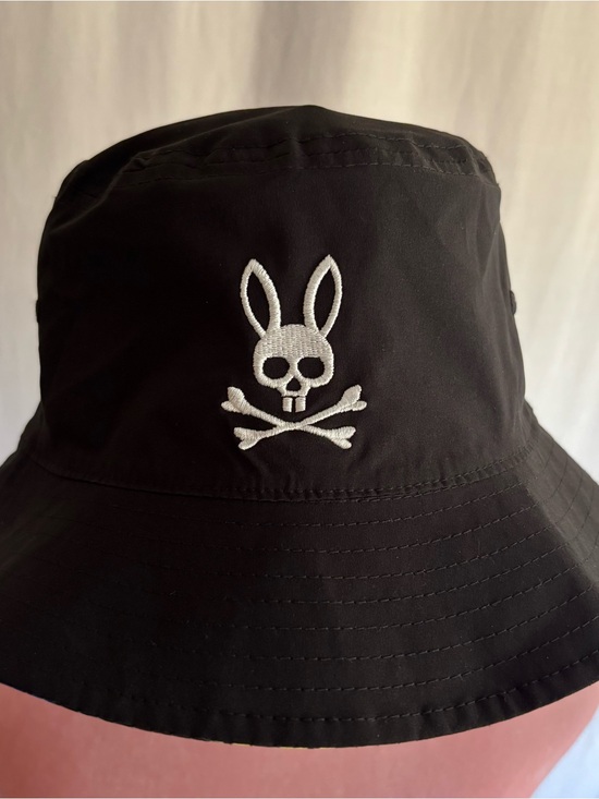 Psycho Bunny Other - Psycho Bunny Tyrian Reversible Bucket Hat Black Multicolor OS